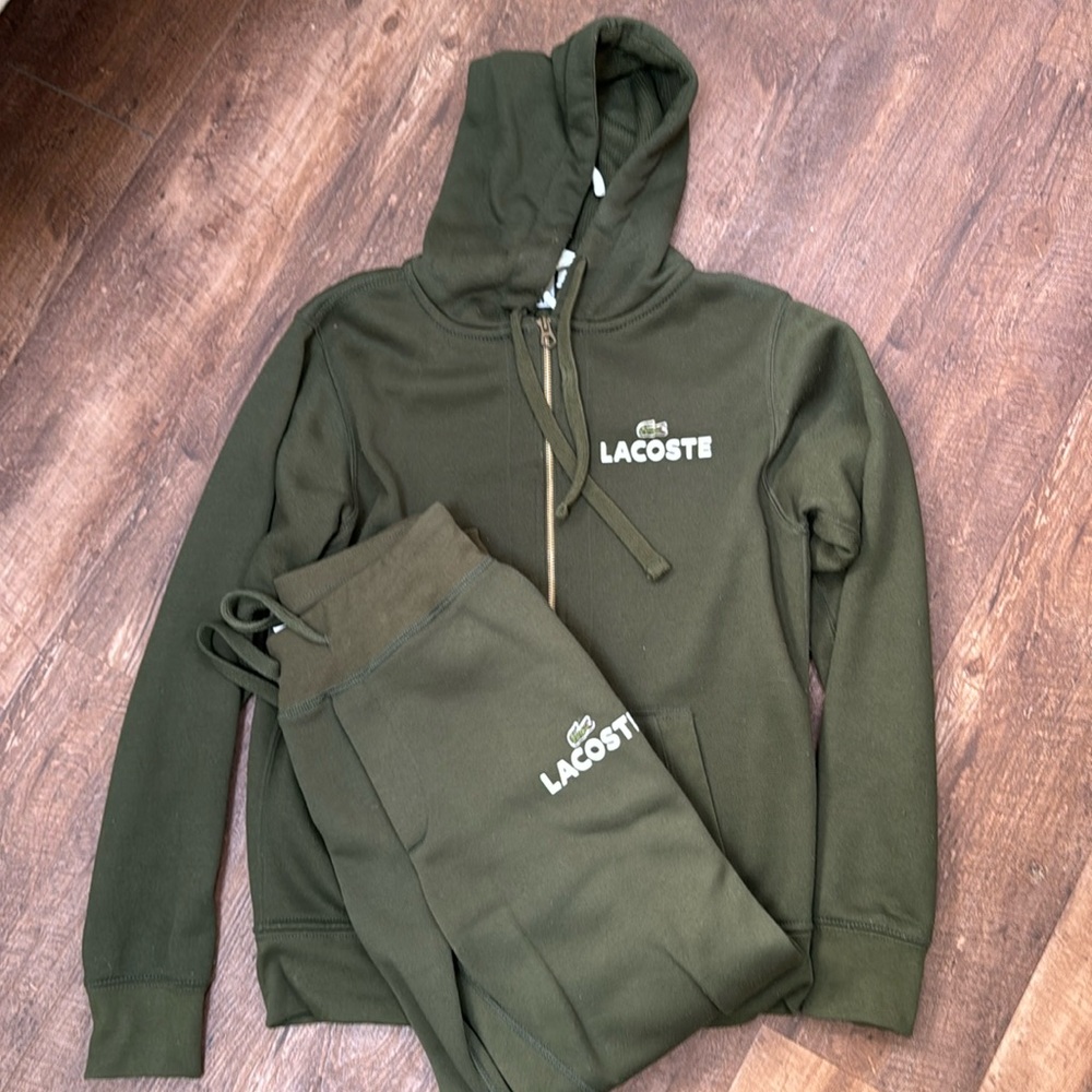 Lacoste sweatsuit size S